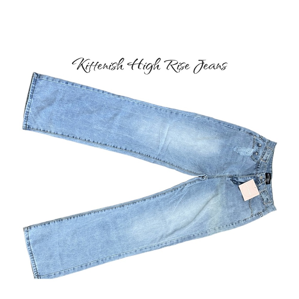 Kittenish Distressed Jeans